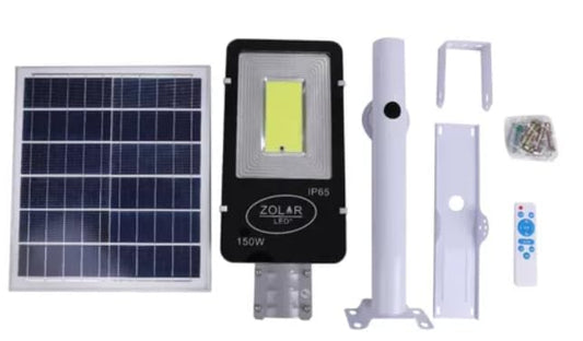 Lampara De Led Suburbana Solar 150w Cob (alumbrado Publico)