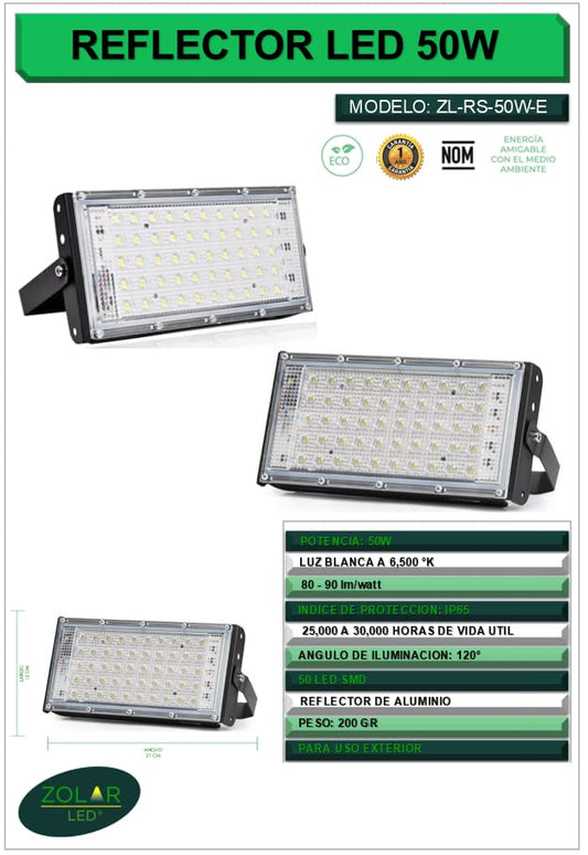 Reflector De Led 50w