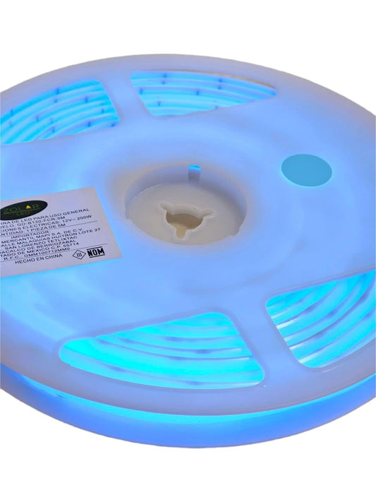 Tira Neon 5mts Led Cob Azul Ice