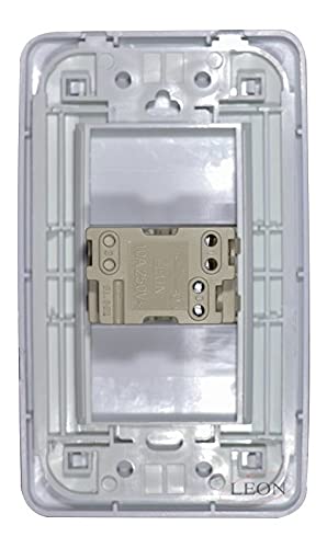 Placa Con 1 Apagador Sencillo Leon