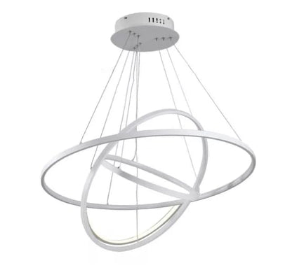 Candil De Led Planet Colgante Modernista Blanco