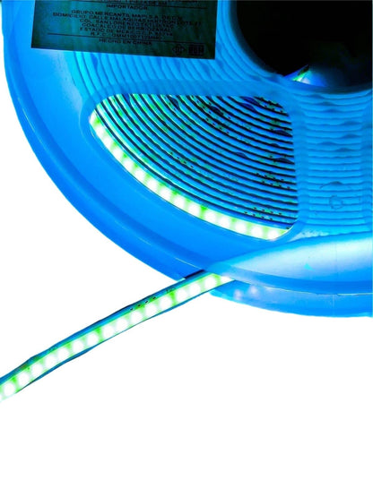 Tira Led Cob 5 Mts 12v Azul Ice