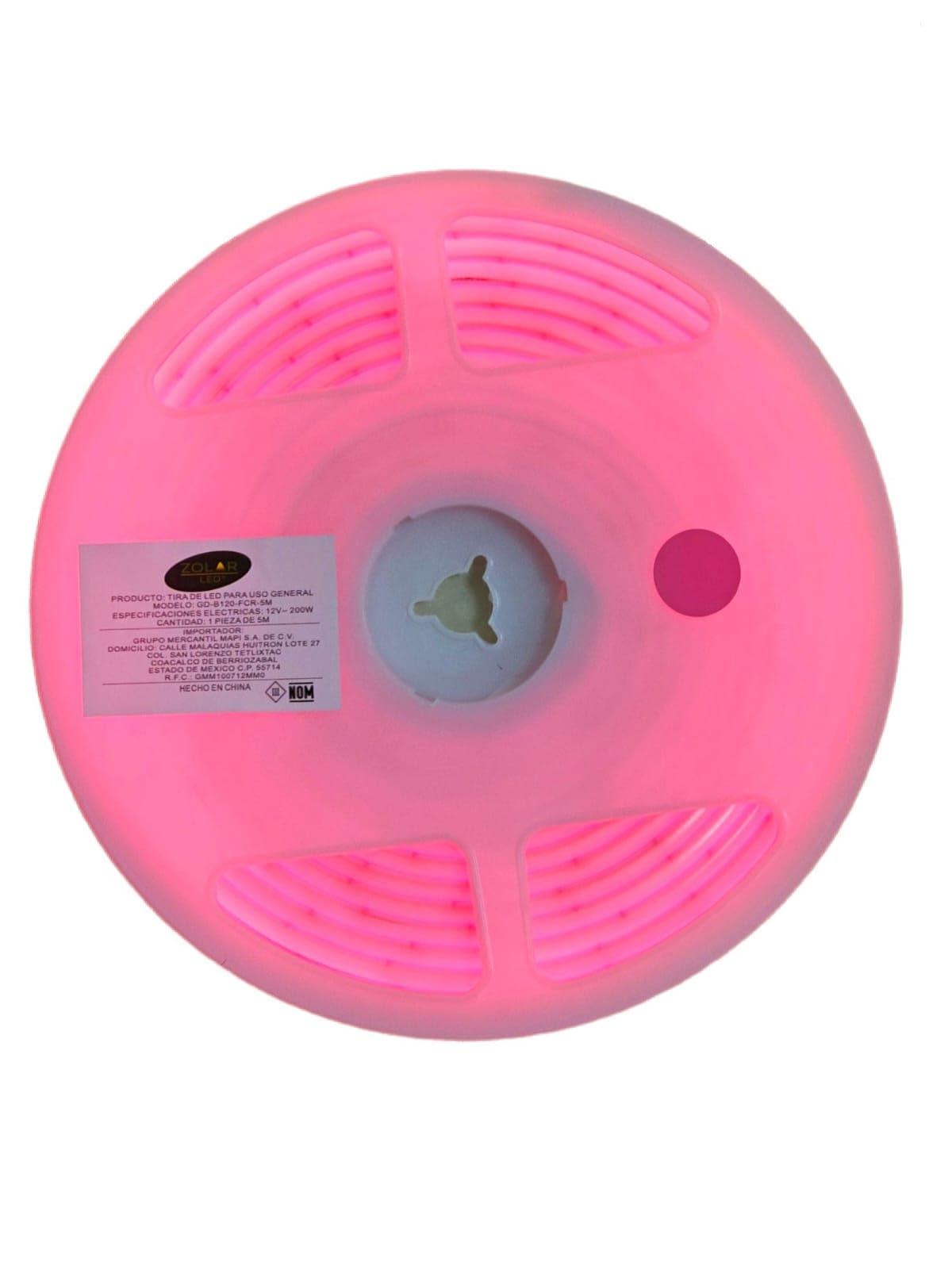 Tira Neon 5mts Led Cob Rosa