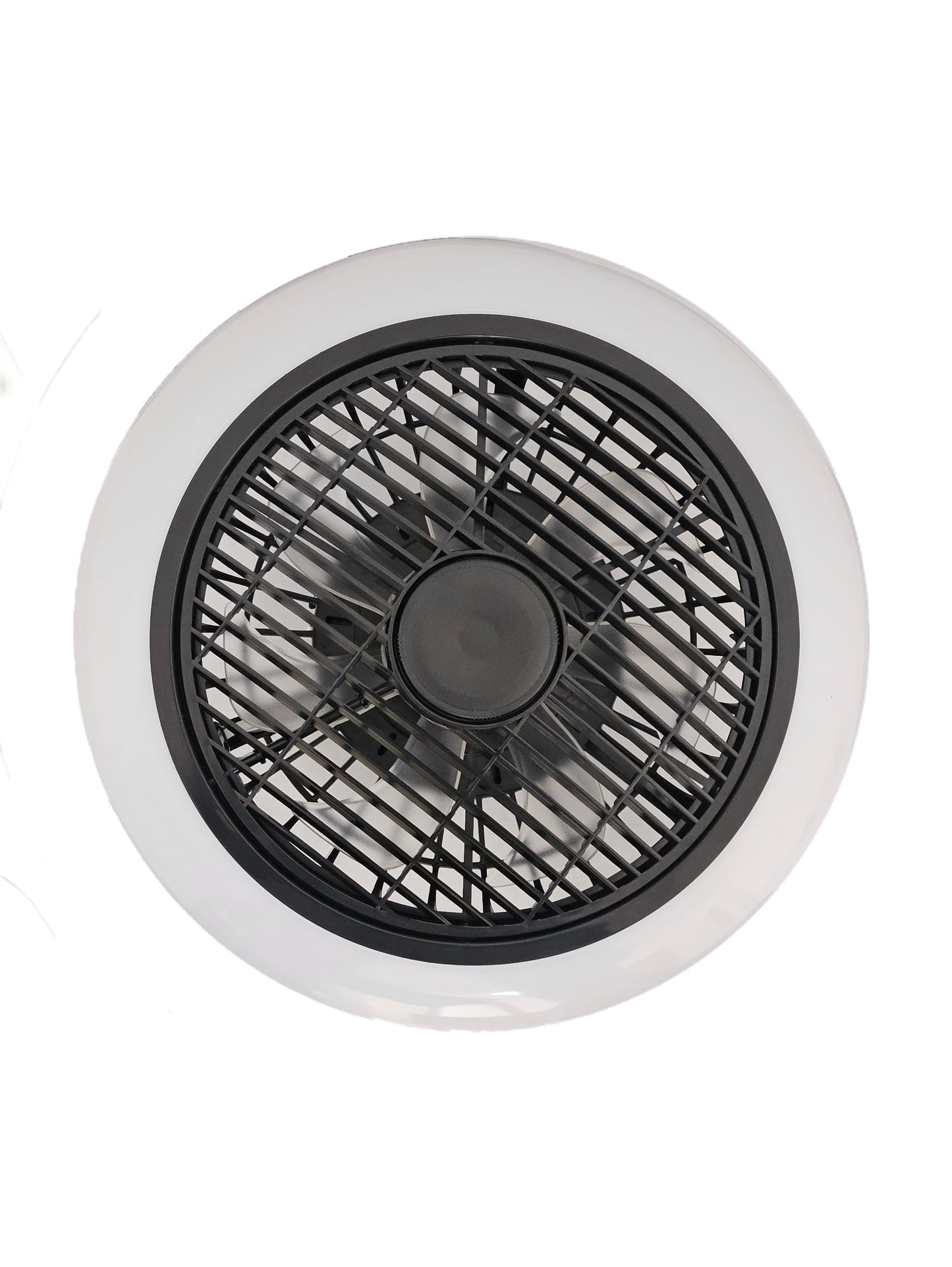 Lampara Con Ventilador Para Techo Compatible Android-ios NEGRO