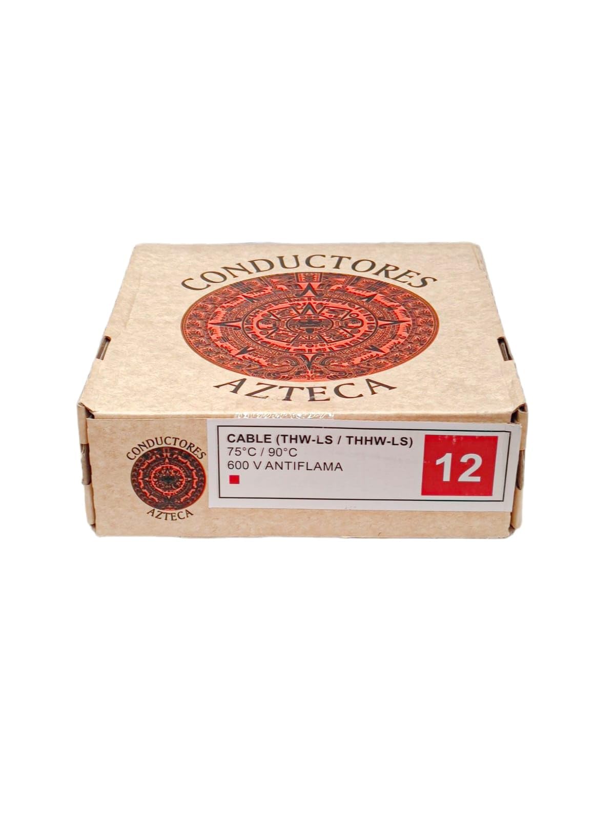 Genérico Cable Thw Azteca Cal 12 (100% Cobre) ROJO