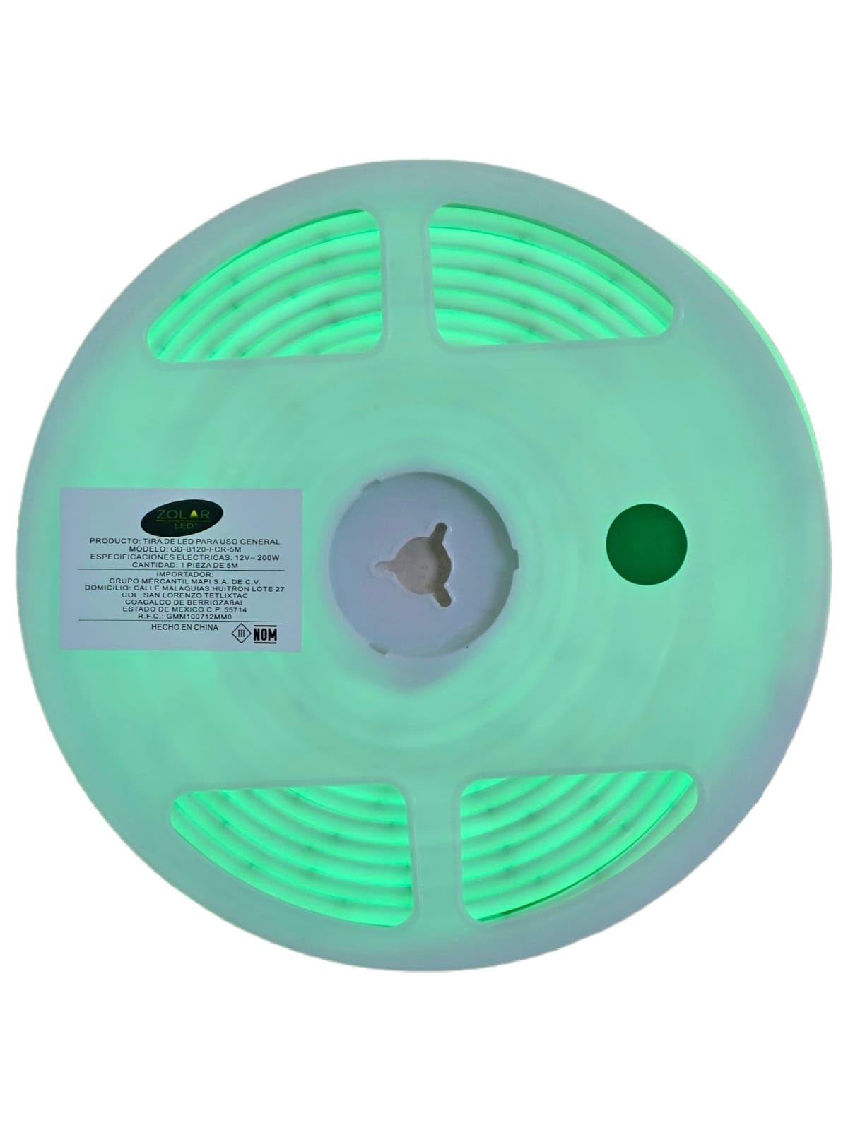 Tira Neon 5mts Led Cob Verde