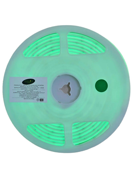 Tira Neon 5mts Led Cob Verde