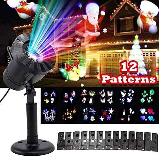 PROYECTOR LED CON 12 TARJETAS INTERCAMBIABLES