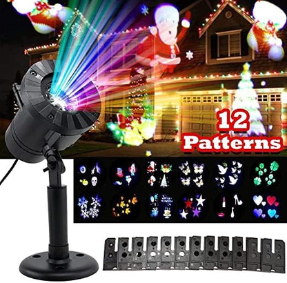 PROYECTOR LED CON 12 TARJETAS INTERCAMBIABLES