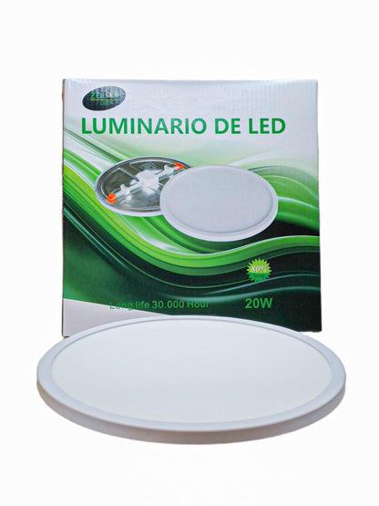 Genérico Plafon De Led 20w Ajustable Para Registro O Bote Integral