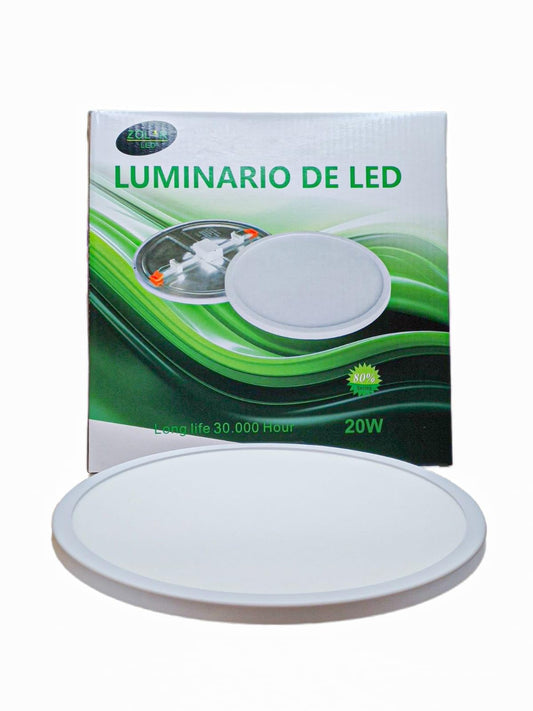 Genérico Plafon De Led 20w Ajustable Para Registro O Bote Integral