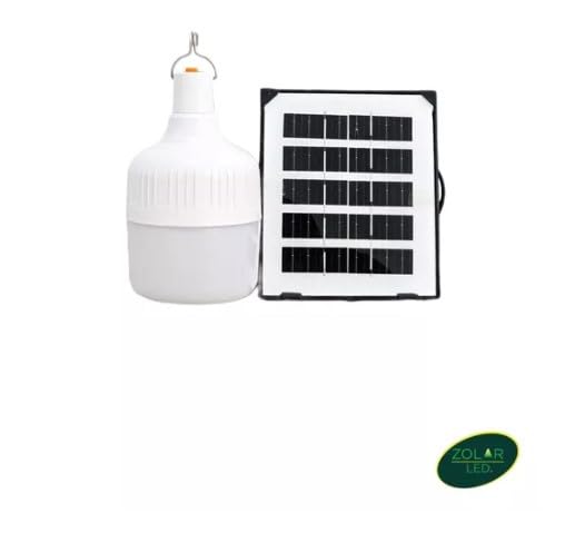 Foco Led Solar 50w Con Panel