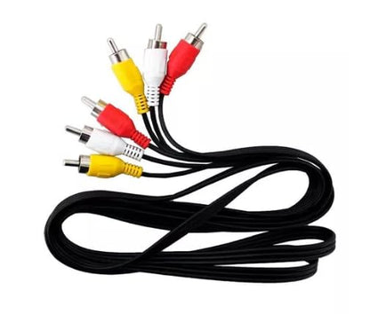Cable Audio Video 3rca - 3rca Leon (pack C/10)
