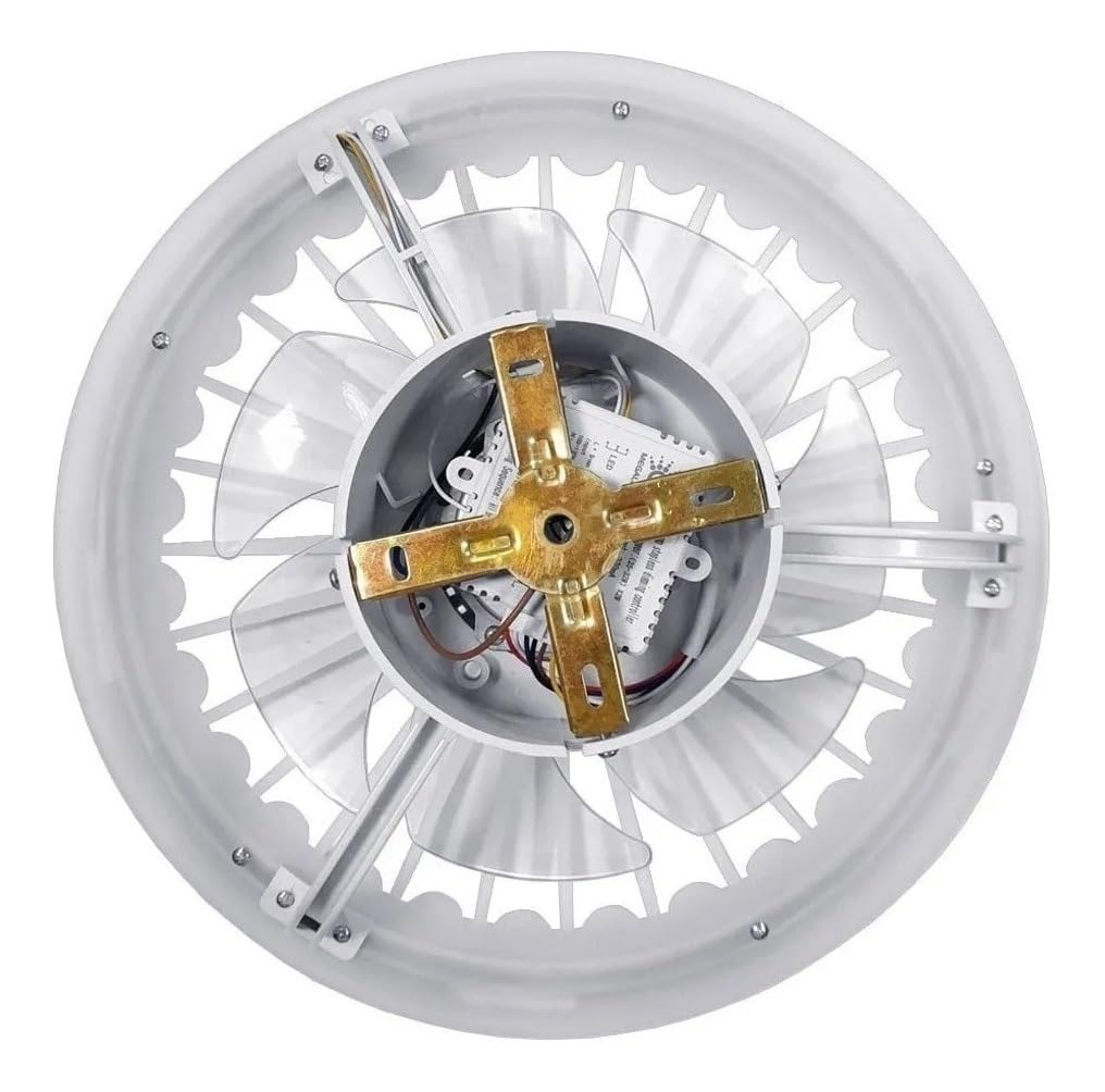 LAMPARA DE LED CON VENTILADOR 36W BLANCO