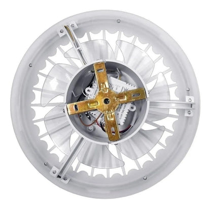 LAMPARA DE LED CON VENTILADOR 36W BLANCO