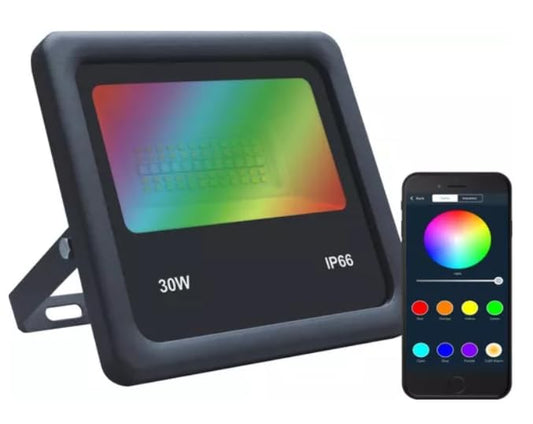 Reflector Rgb Compatible Con Android-ios Inteligente