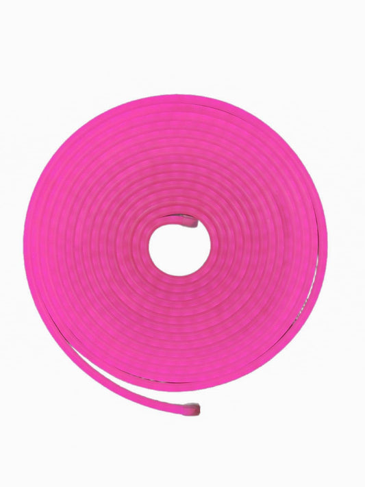 Genérico Tira De Led Neon Flex C/5 Mts (incluye Eliminador) ROSA