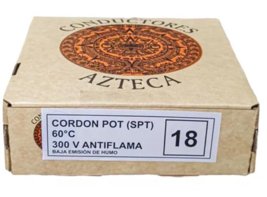 Genérico Cable Pot Cal. 18 Azteca (100% Cobre)