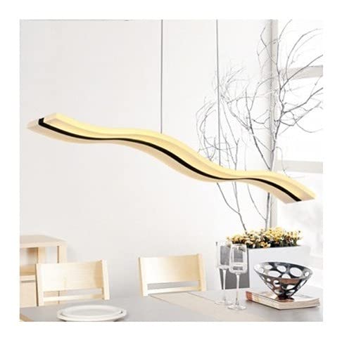 Candil De Led Colgante Modernista Negro (dimeable 3000°k-6000°k)
