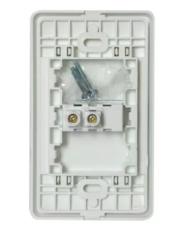 Placa Con Boton Timbre Blanco Leon LINEA NUEVA