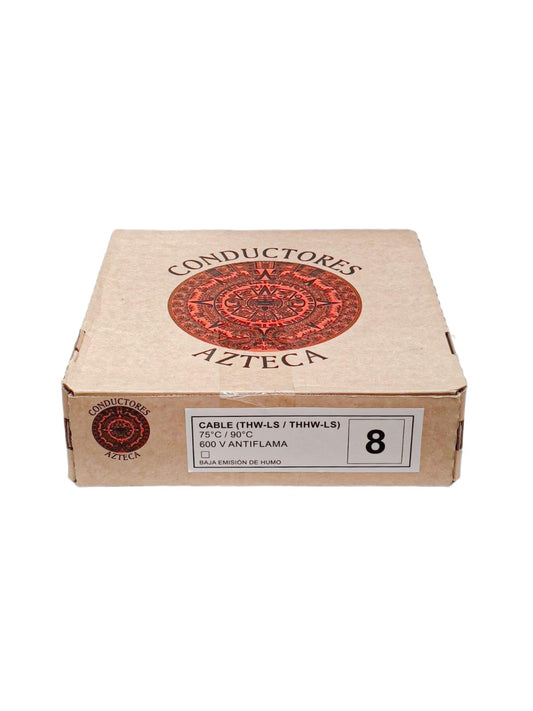 Genérico Cable Thw Azteca Cal 08 (100% Cobre) BLANCO