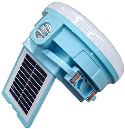 Linterna De Mano Portátil 100w C/Celda Solar Y Usb