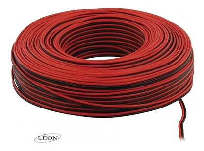 Cable Para Bocina Bicolor Cal 22 C/100 Mts Leon