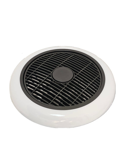 Lampara Con Ventilador Para Techo Compatible Android-ios NEGRO