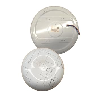 Genérico Lampara Led De Techo 12w (pack C/2 Pzas) MODELO 03