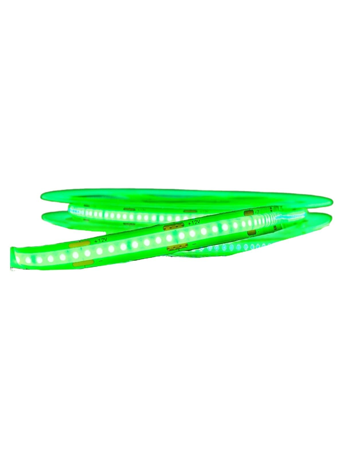Tira Led Cob 5 Mts 12v Verde