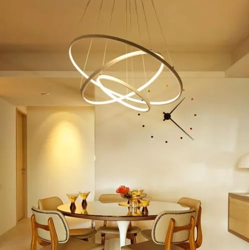 Candil De Led Planet Colgante Modernista Oro