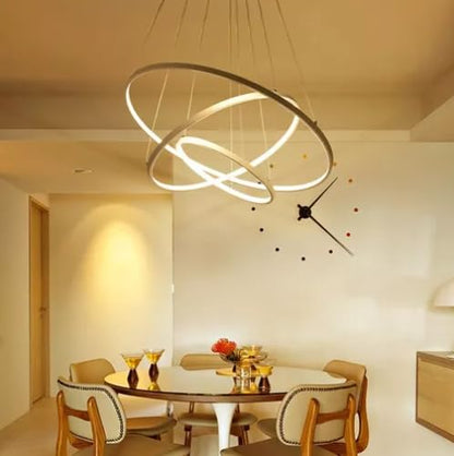 Candil De Led Planet Colgante Modernista Oro