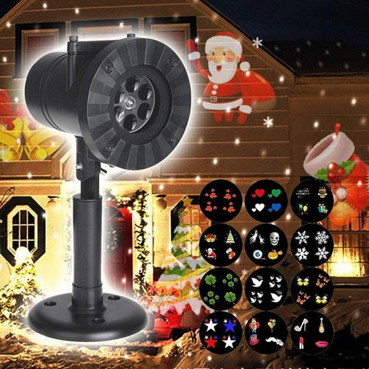 PROYECTOR LED CON 12 TARJETAS INTERCAMBIABLES
