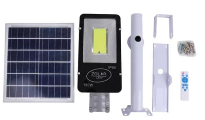 Lampara De Led Suburbana Solar 150w Cob (alumbrado Publico)