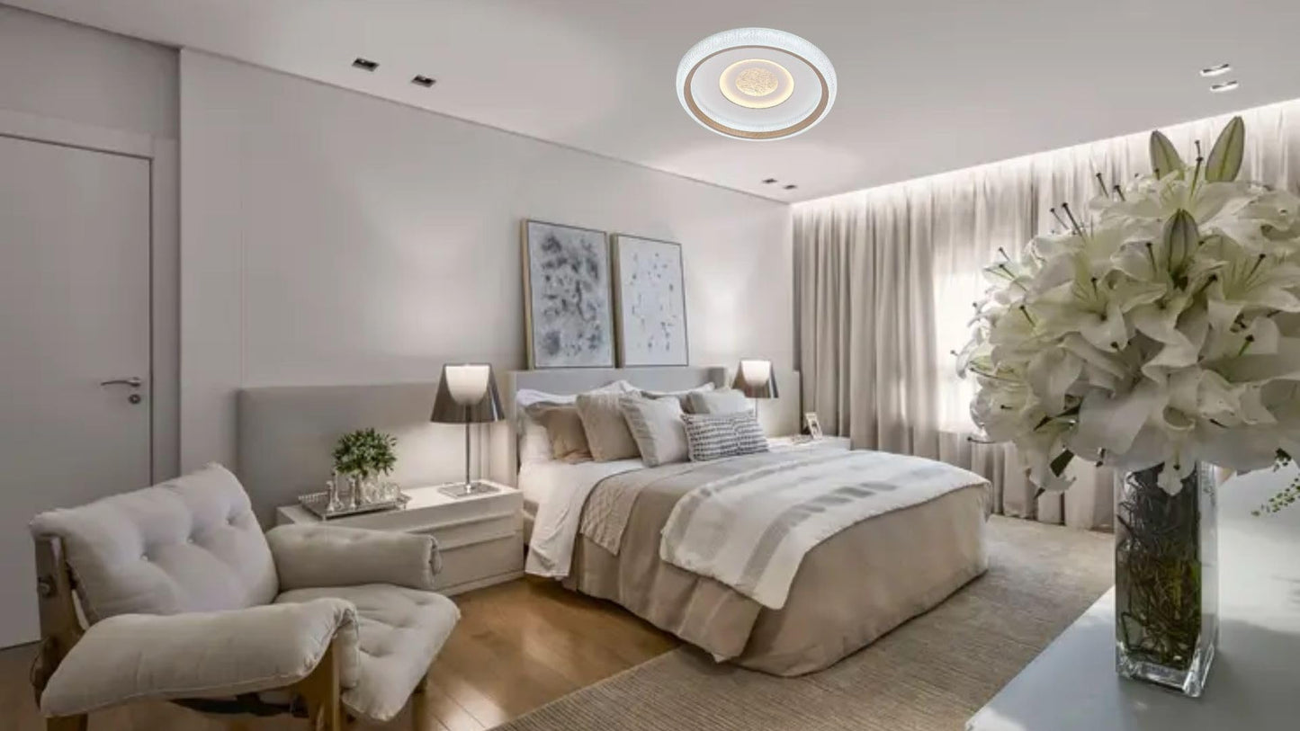 Lampara Led 120w C/3 Tonos De Luz Smart