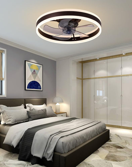 LAMPARA DE LED CON VENTILADOR NEGRO 150W