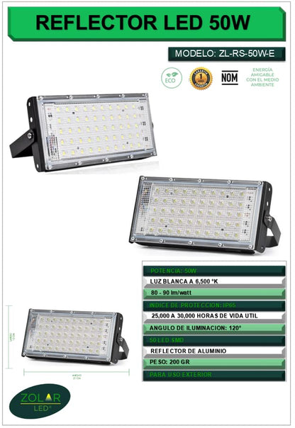 Reflector De Led 50w