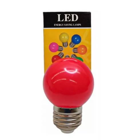 Foco Led Decorativo 3 W (pack C/ 10 Pzas) ROJO