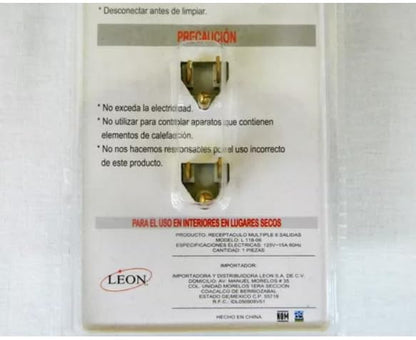 Genérico Contacto Multiple 6 Salidas Leon
