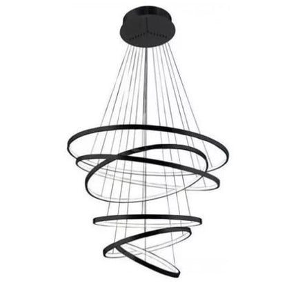 Candil De Led SAO -AS Colgante Modernista (dimeable 3000°k-6000°k) NEGRO
