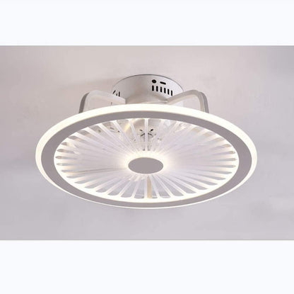 LAMPARA DE LED CON VENTILADOR 36W BLANCO