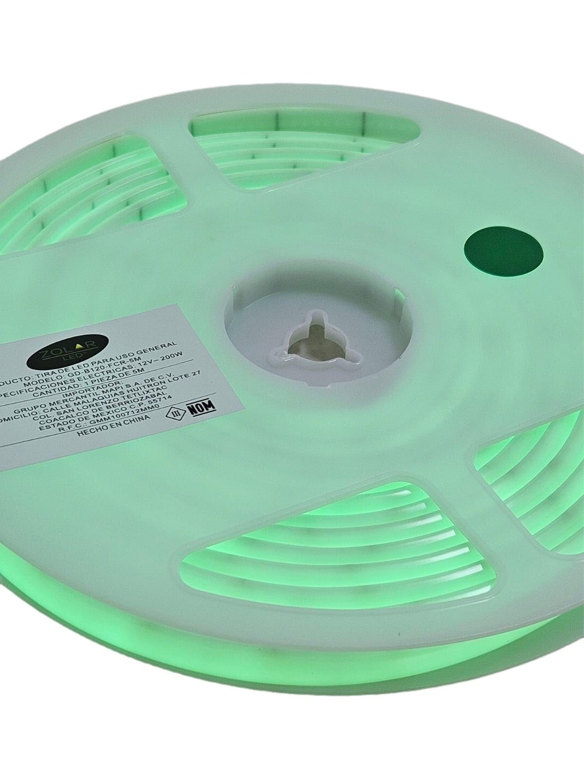 Tira Neon 5mts Led Cob Verde