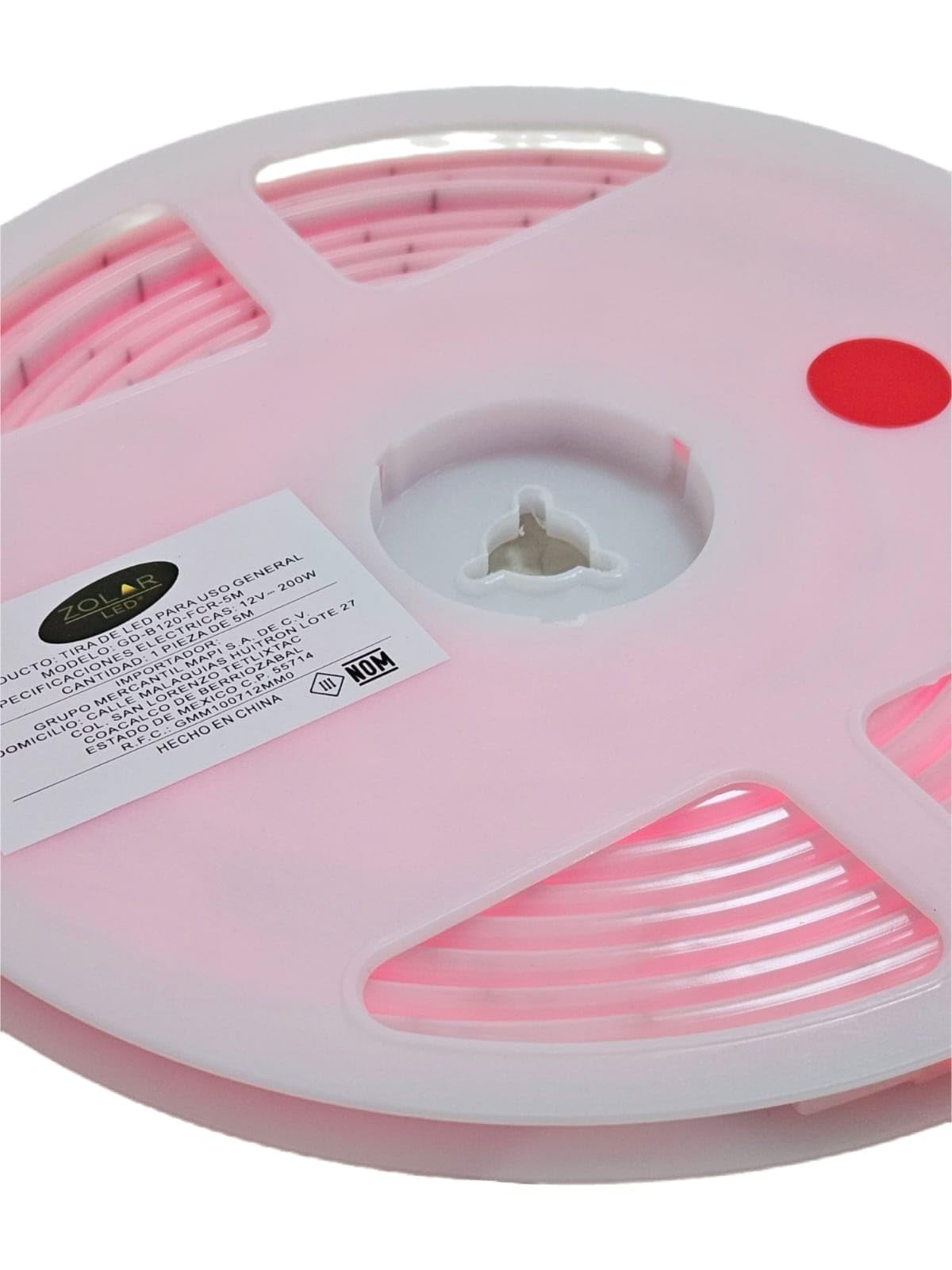 Tira Neon 5mts Led Cob Rojo