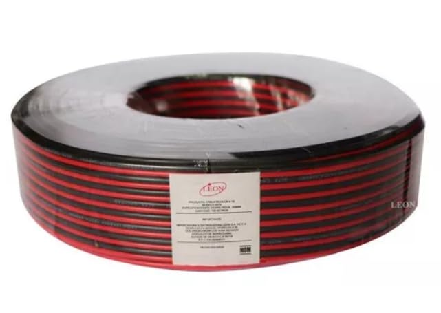 Genérico Cable Para Bocina Bicolor Cal 18 C/100 Mts Leon