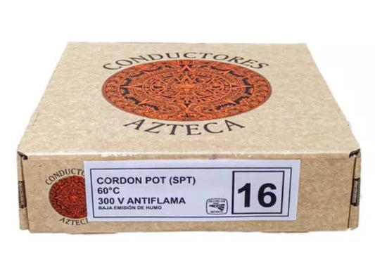 Cable Pot Cal. 16 Azteca (100% Cobre)