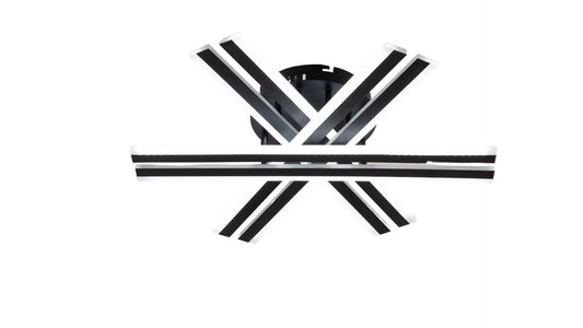 Lampara Led 220w C/3 Tonos De Luz Smart Negro