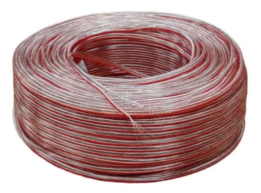 Genérico Cable Para Bocina Polarizado Cal 22 C/100 Mts Leon