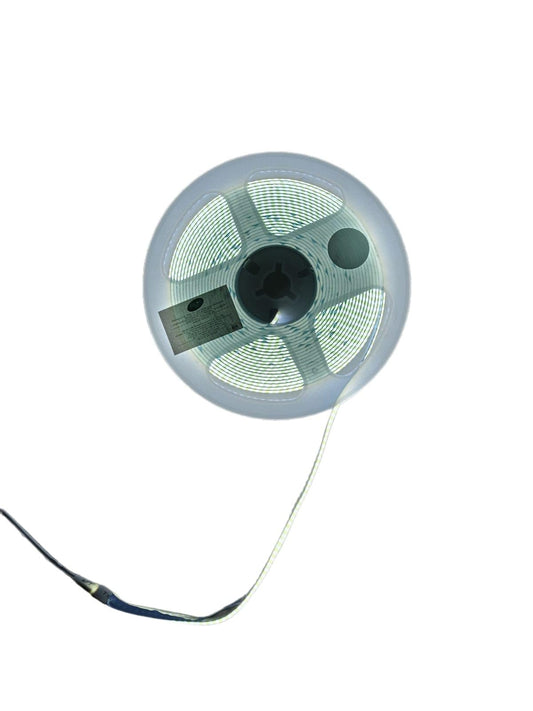 Tira Led Cob 5 Mts 12v Blanco Frío