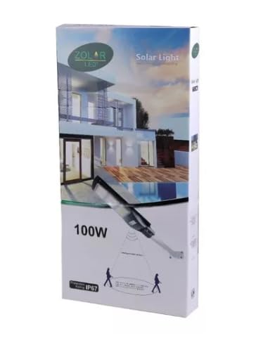 Generic Luminaria Suburbana Solar 100w (led Cob)