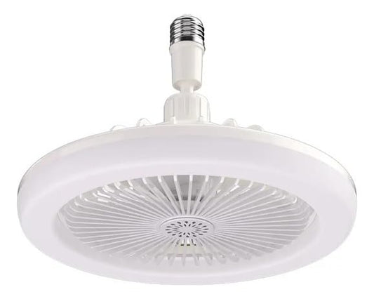 VENTILADOR CON LAMPARA LED 36W BLANCO "ZOLAR LED"